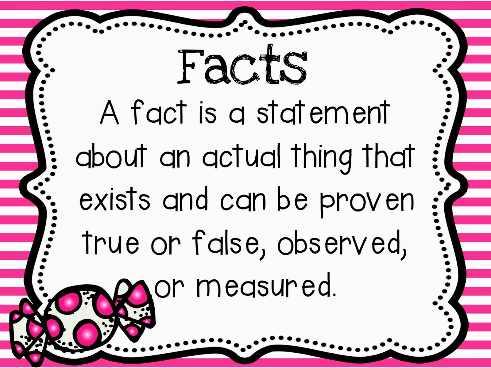 meaning matters of fact