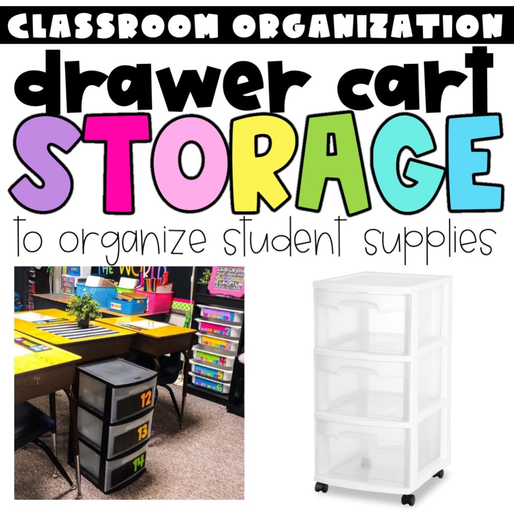 Teacher Crayon Organizer Box